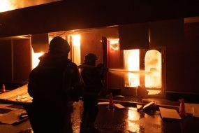 The Russian Federation attacked the "Epicentr" shopping center in Kharkiv.