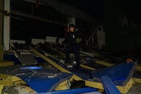 The Russian Federation attacked the "Epicentr" shopping center in Kharkiv.
