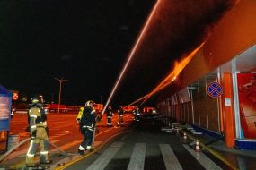 The Russian Federation attacked the "Epicentr" shopping center in Kharkiv.