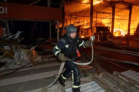 The Russian Federation attacked the "Epicentr" shopping center in Kharkiv.