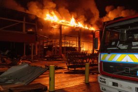 The Russian Federation attacked the "Epicentr" shopping center in Kharkiv.