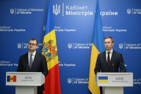 Serhiy Koretskyi and Vasile Tofan