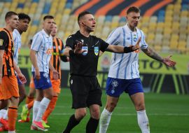 Referee Viktor Kopiyevskyi