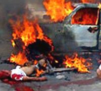 Зловмисник підірвався при спробі закласти вибуховий пристрій