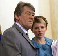 Ющенко и Тимошенко искали выход из кризиса