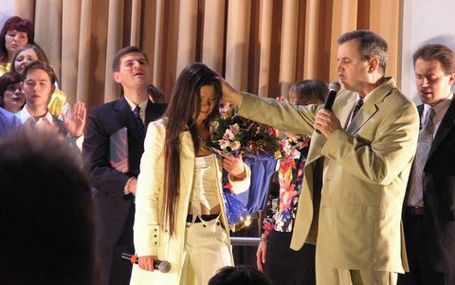 Руслана прийняла благословення від секти ”Спасіння” (фото)