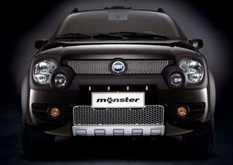 Fiat сделал из Panda эксклюзивного ”Монстра” (фото)