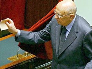 Президентом Италии стал 80-летний Наполитано