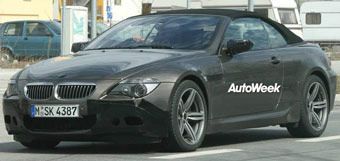 BMW M6 станет кабриолетом (фото)