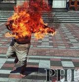 На Луганщині чоловік здійснив самоспалення на ринку