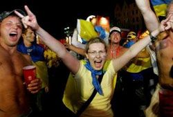 Украина в четвертьфинале Чемпионата мира по футболу!