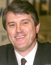 Ющенко поздравил сборную Украины и поблагодарил за праздник