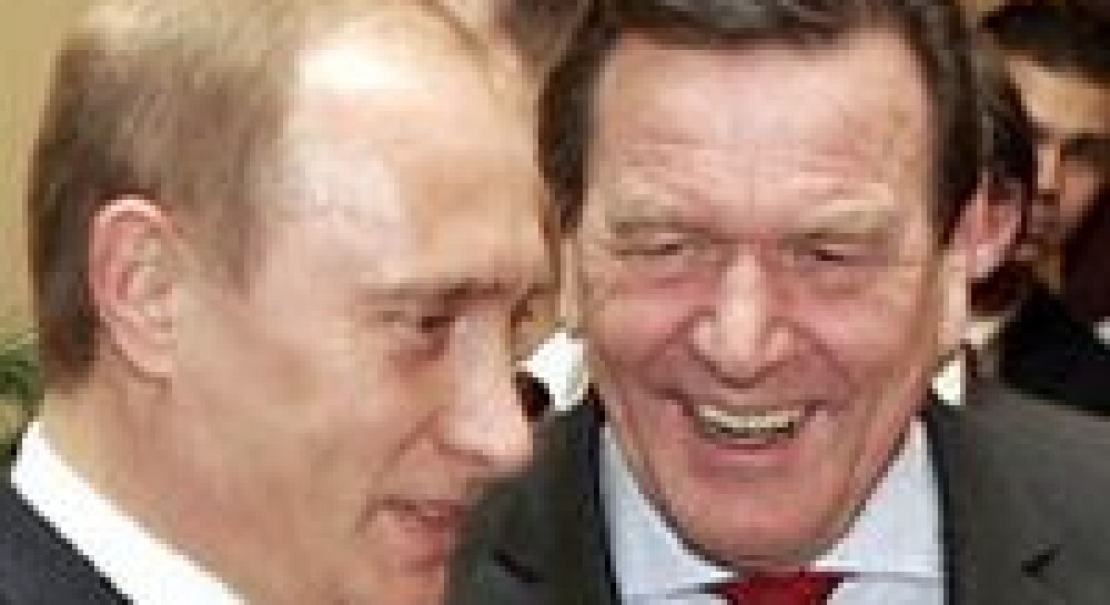 Шредер высказался так, как ему поручили в Газпроме