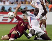 Завершился матч Португалия – Франция