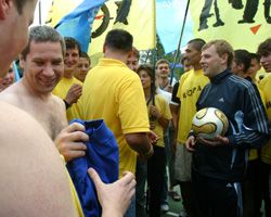 Матч ”Поры” и Регионов прошел в честной спортивной борьбе