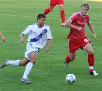 Разгромный счет в стартовом матче ”Динамо” - ”Металургс”