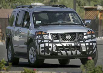 Nissan готує оновлену версію позашляховика Armada (фото)