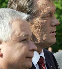 Виктор Ющенко, Лех Качинский