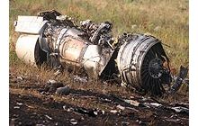 Фоторепортаж с места падения Ту-154