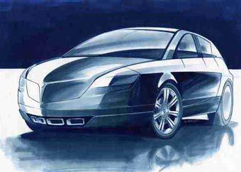 Fiat готовит новое поколение Lancia Delta (рисунок)