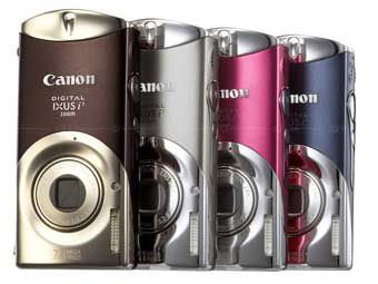 Canon представила 4 новых цифровых камеры (фото)