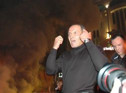 На открытии «Пинчук-Арт-Центра» в центре Киева произошел пожар