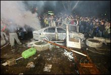 Во время штурма телецентра в Будапеште украинские граждане не пострадали