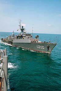 У Севастополі горить корвет «Луцьк»