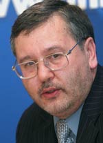 Анатолий Гриценко: я согласился бы работать в Кабмине только в случае, не дай Бог, войны