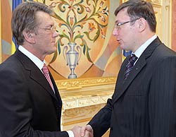 Ющенко підтримує Луценка