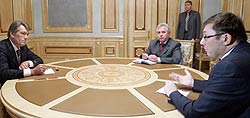 Луценко информировал Ющенко о причинах убийства сотрудника 5-го канала