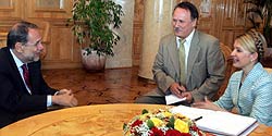 Солана встретился с Тимошенко