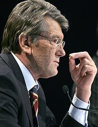 Ющенко жаль идей, что ушли как вода в песок