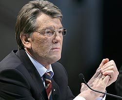 Ющенко жаль идей, что ушли как вода в песок