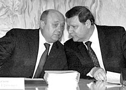 В Москве начались переговоры премьер-министров Беларуси и России 