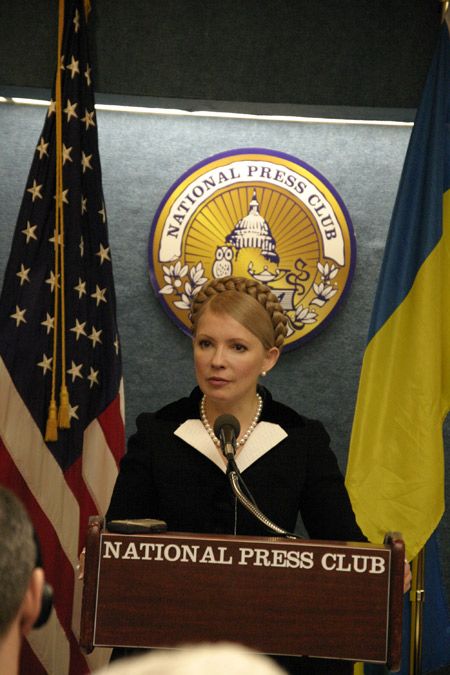 Тимошенко, Национальный пресс-клуб США