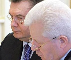 Віктор Янукович та Олександр Мороз 