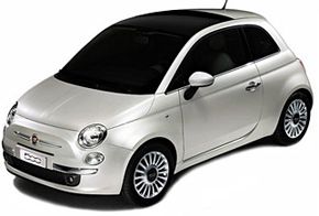 Появились первые изображения стильной микролитражки Fiat 500 (фото)