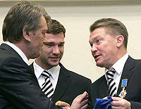 Ющенко, Шевченко, Блохин