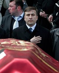 У Тбілісі поховали першого президента Грузії (фото)