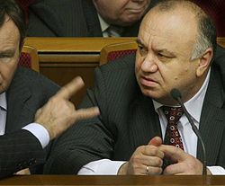 Міністр внутрішніх справ України Василь Цушко на засіданні Верховної Ради. Київ, 19 квітня