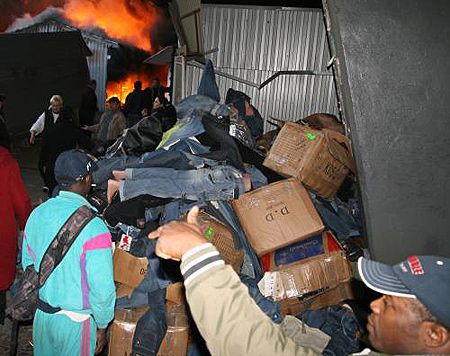 Як горіла Шулявка (фоторепортаж)