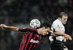 Мілан і Манчестер Юнайтед 3:0. Фото AFP