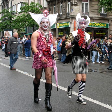 Гей-прайд в Брюсселе (фоторепортаж)