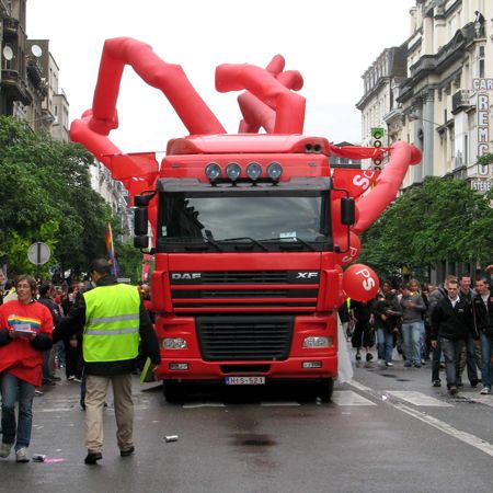 Гей-прайд в Брюсселе (фоторепортаж)