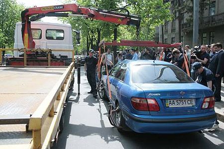 ДТП з Григорієм Омельченком (фоторепортаж)