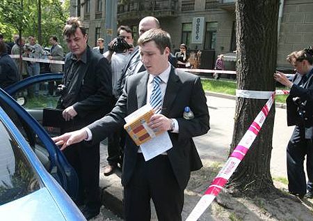 ДТП з Григорієм Омельченком (фоторепортаж)