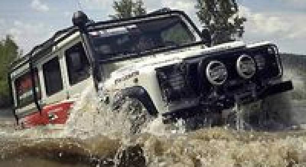 Чехи на английских джипах принимали ”грязевые ванны” в Украине (фоторепортаж)