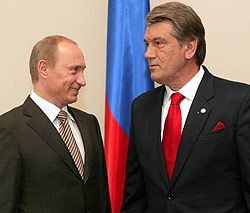 Ющенко, Путин