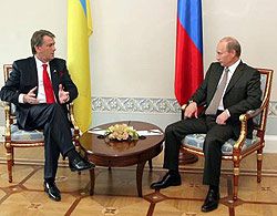 Ющенко, Путин